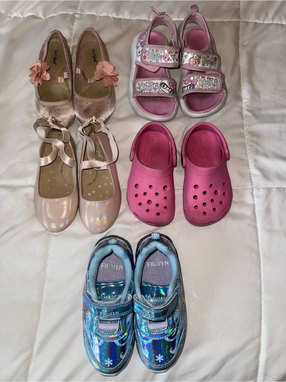 Toddler girls size 8 lot shoes